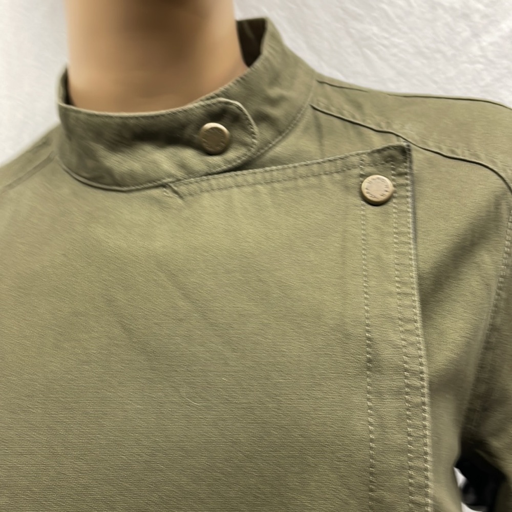 Marc New York Green and Black Faux Leather Jacket - Picture 3 of 11